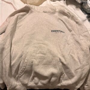 Essentials fear of god hoodie pullover in “Oatmeal” XL AUTHENTIC